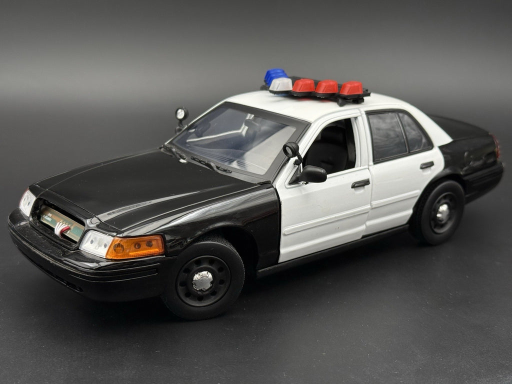 1/18 LED Ready Blue Red Federal Signal Vector Vision Lightbar Police Car BR25