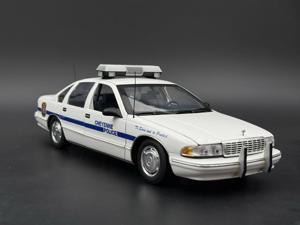 1/18 Scale Model Clear Chrome Streethawk Lightbar Police 1859ChromeC6
