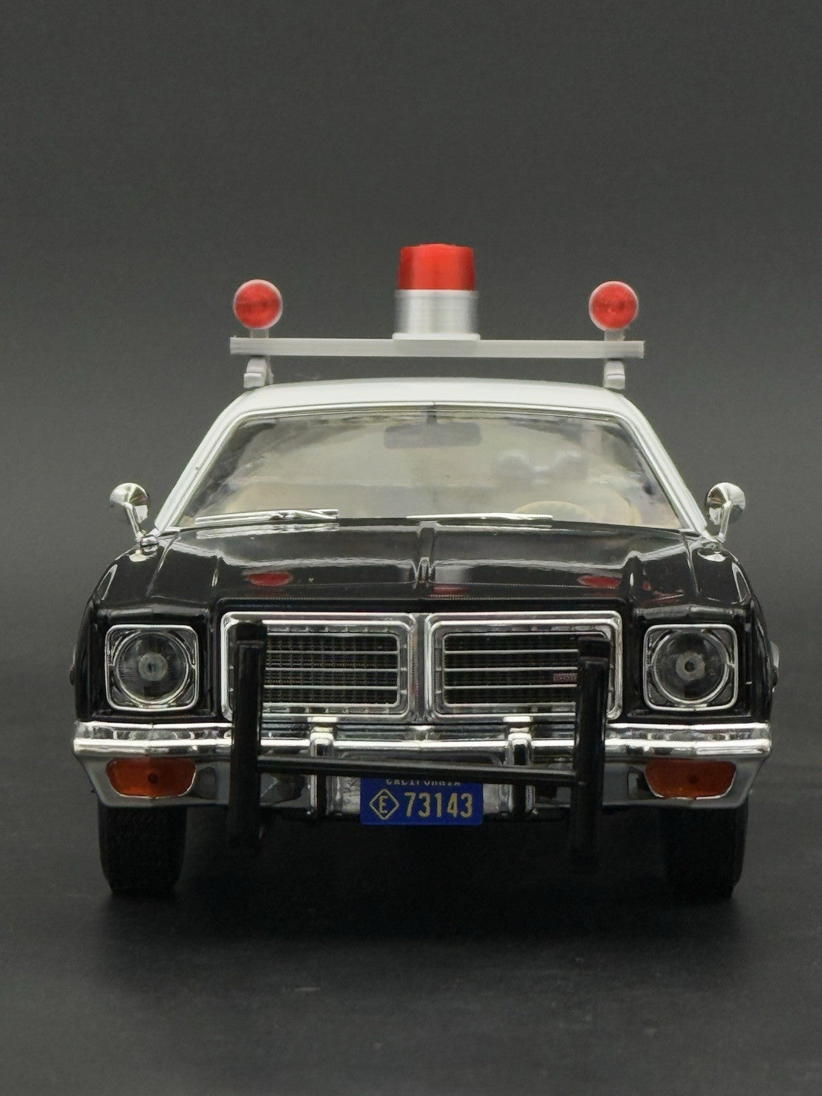 1/18 LED Ready Federal Visibar CJ 184 284 Red Beacon Red Lollipop Police Light3