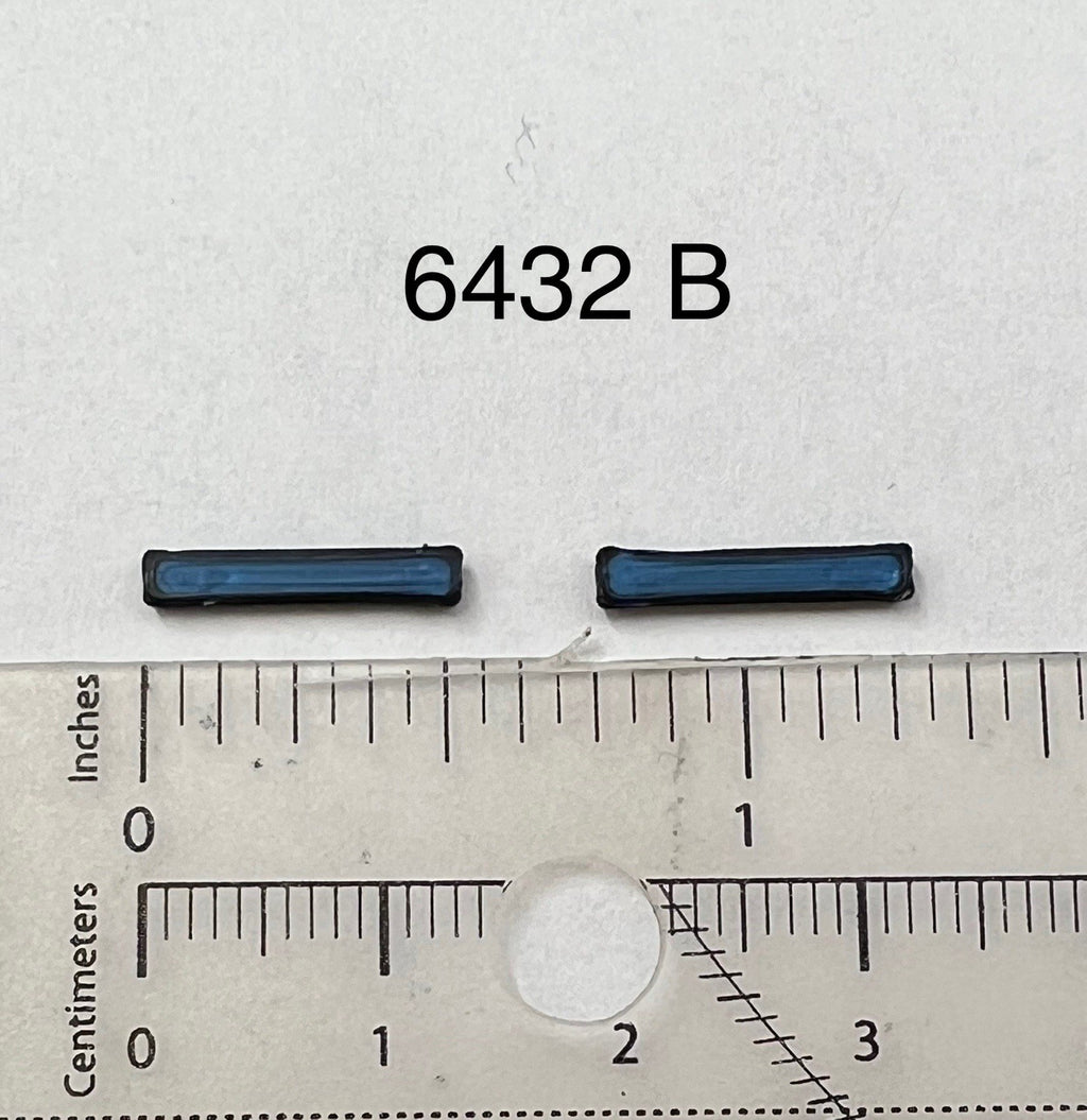2 Pack 1/64 Blue Interior Traffic Arrow Board Deck Lightbar Police Fire EMS0