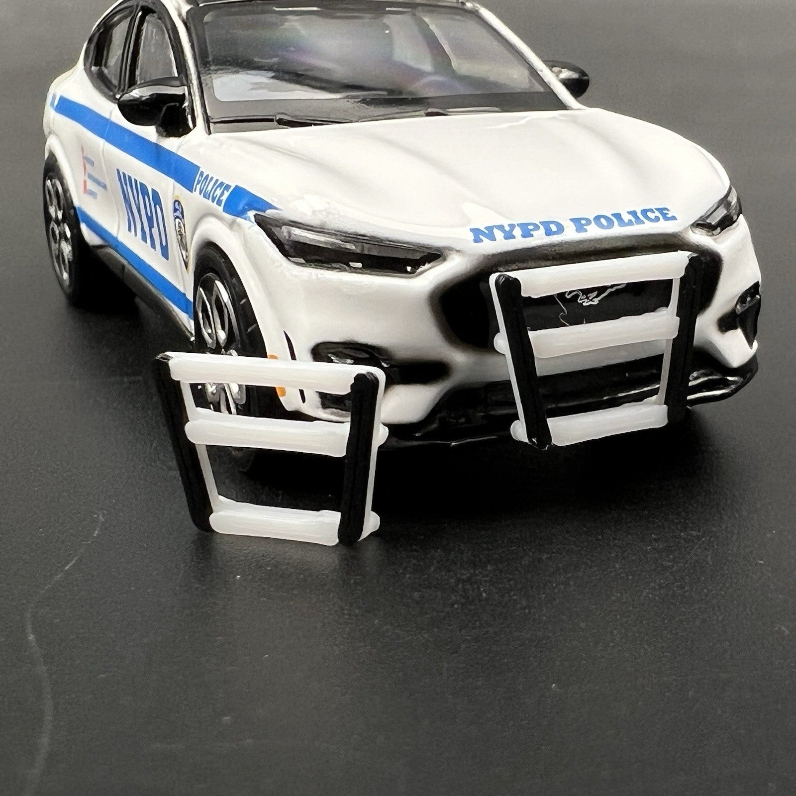 1/24 25 NYPD Style Push Bumper New York Police Sheriff Highway Patrol Pushbar1