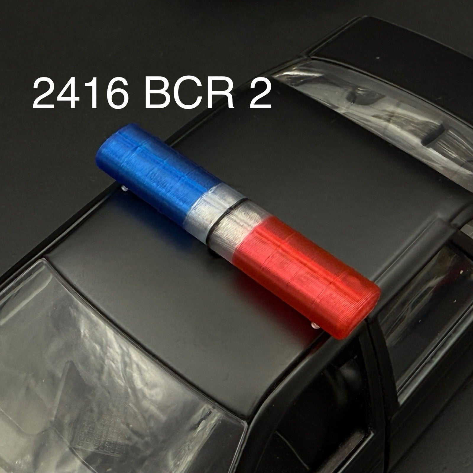 1/24 1/25 LED Compatible AeroDynic Lightbar Blue Red Clear Police Sheriff0