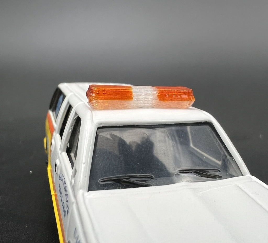2 Pack 1/64 Code 3 MX7000 Amber Lightbar Greenlight Contruction Work Security2