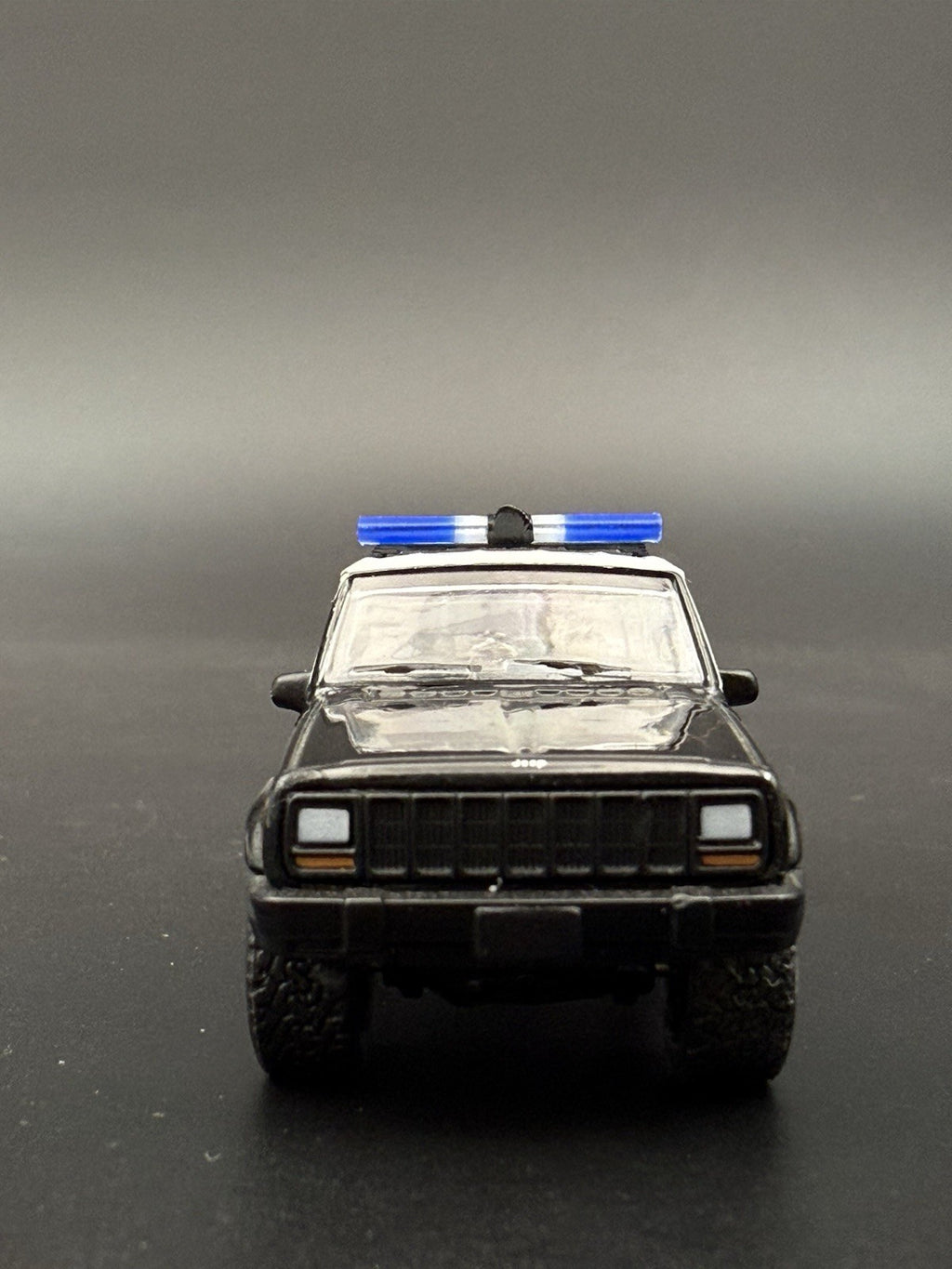 2-Pack 1/64 Scale Model Jetstream Jetsonic Blue Lightbar Police 6424B5