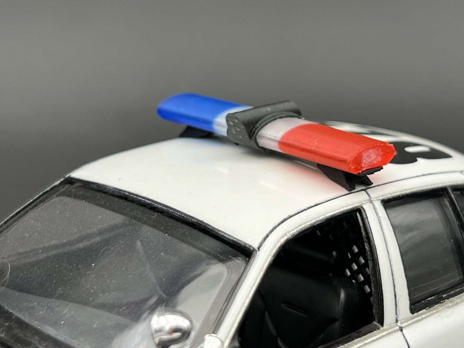 1/24 25 Scale Model Jetsonic Lightbar Blue Red Police 2420BR23