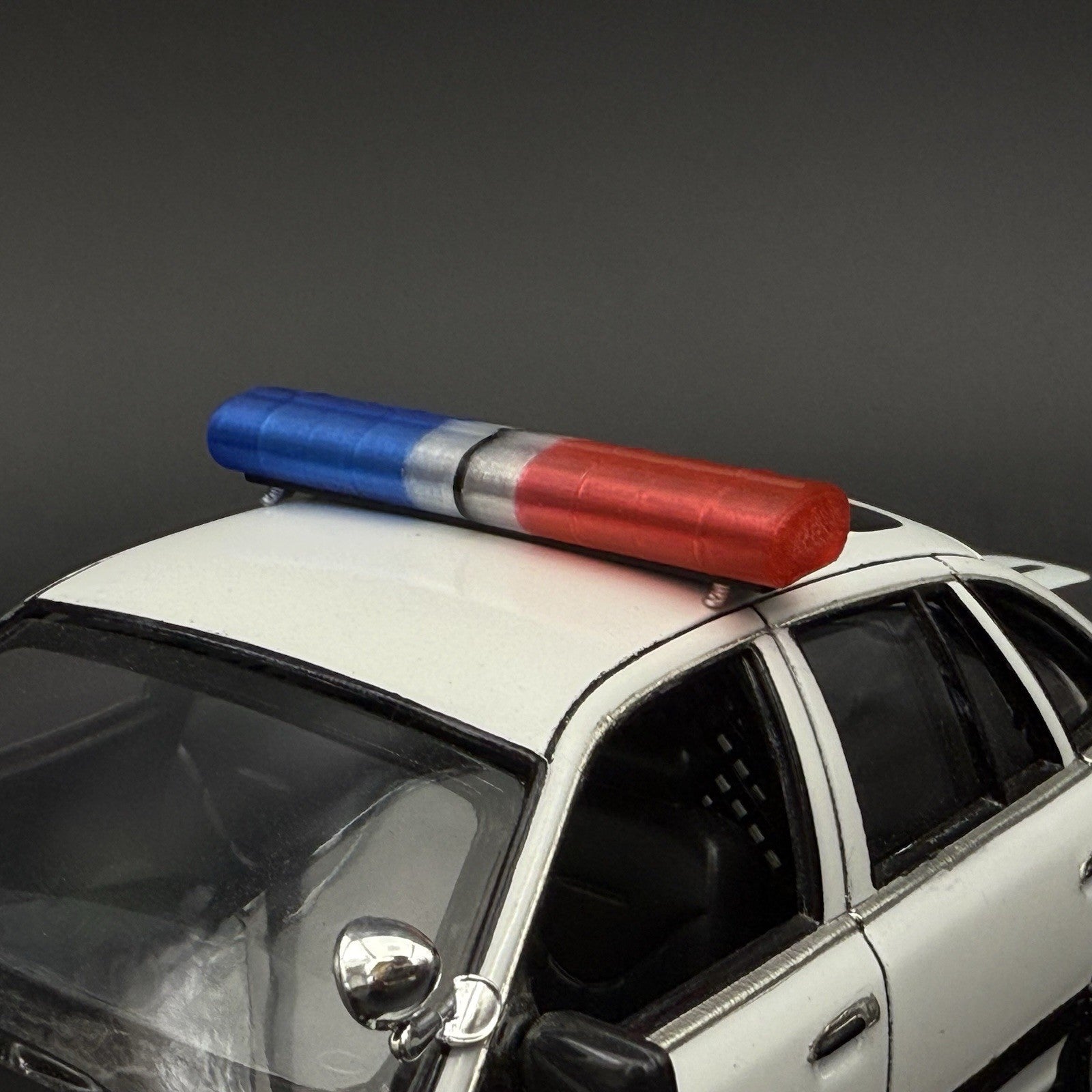 1/24 1/25 LED Compatible AeroDynic Lightbar Blue Red Clear Police Sheriff10
