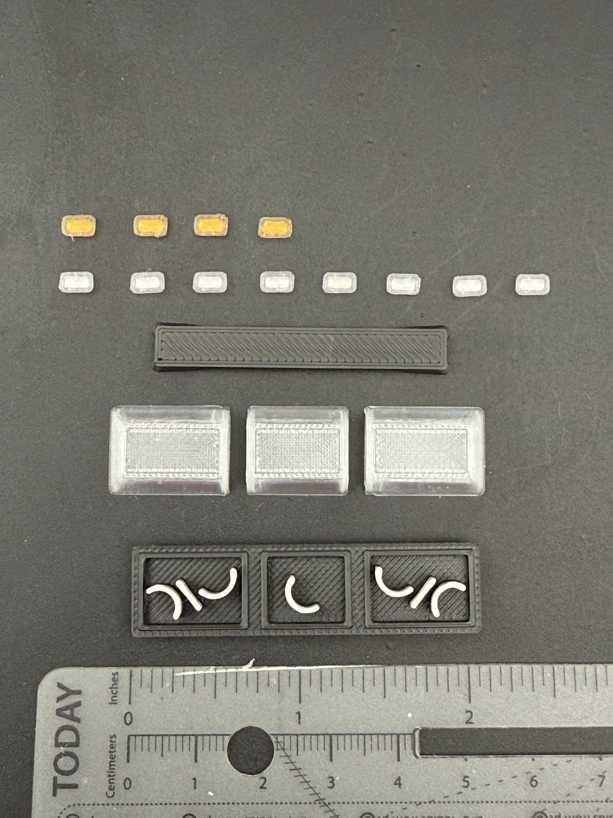1/24 25 Scale Clear Streethawk Lightbar Police 246411