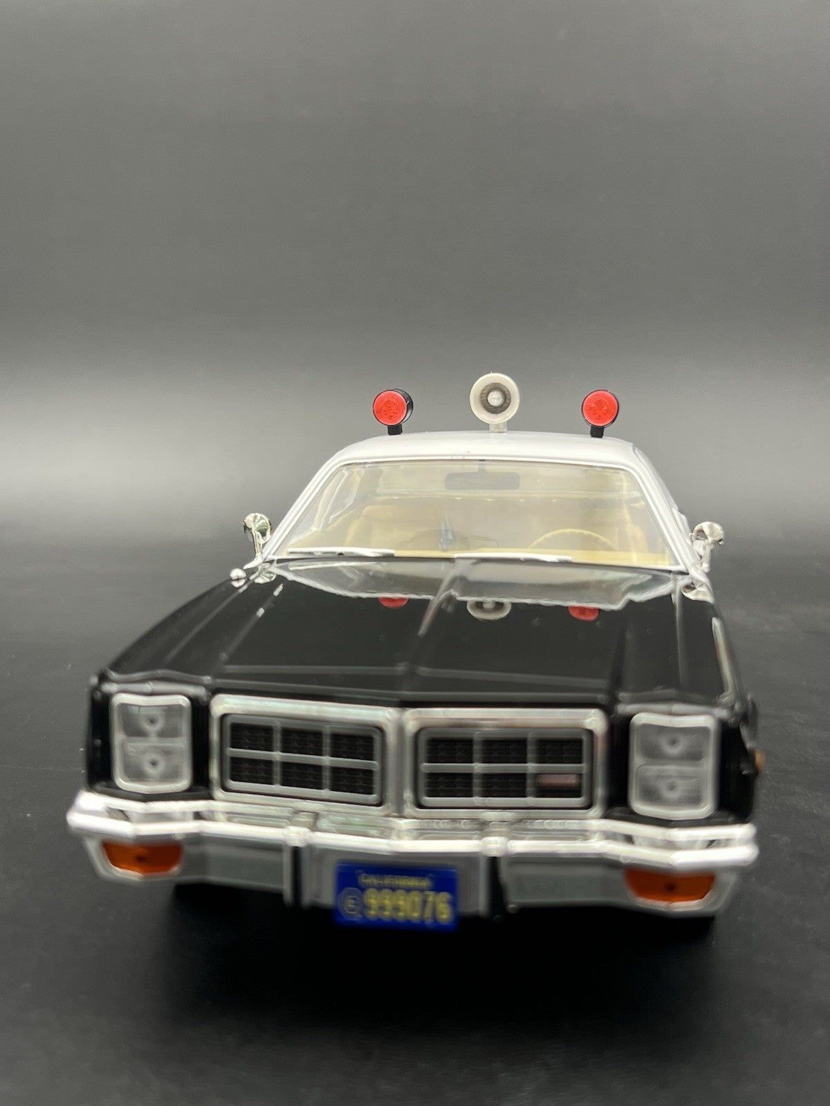 1/18 Scale LAPD Adam 12 Can Lights Siren Trio T2 Los Angeles Police Red Lightbar3