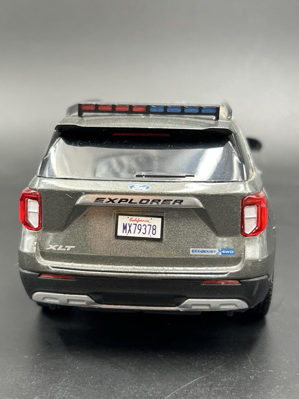 1/24 LED Ready Blue Red Traffic Advisor Arrow Stick Deck Lightbar Police Sheriff7