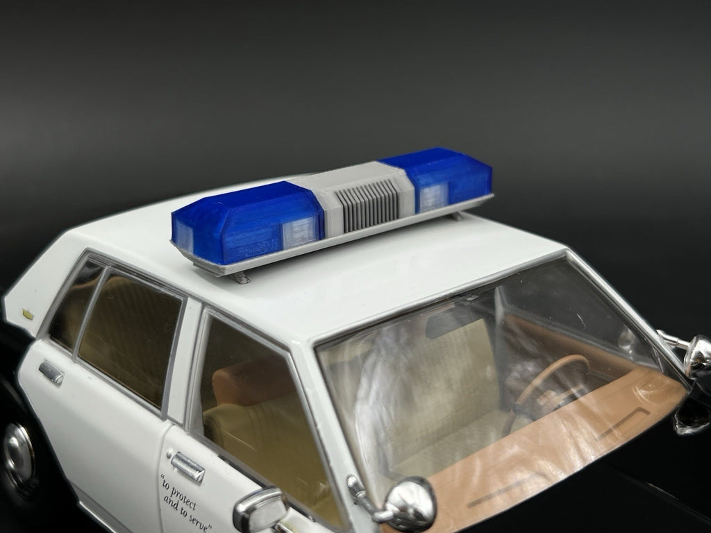 1/18 Blue Smith Wesson 8780 8880 8980 Lightbar Police Sheriff Fire7