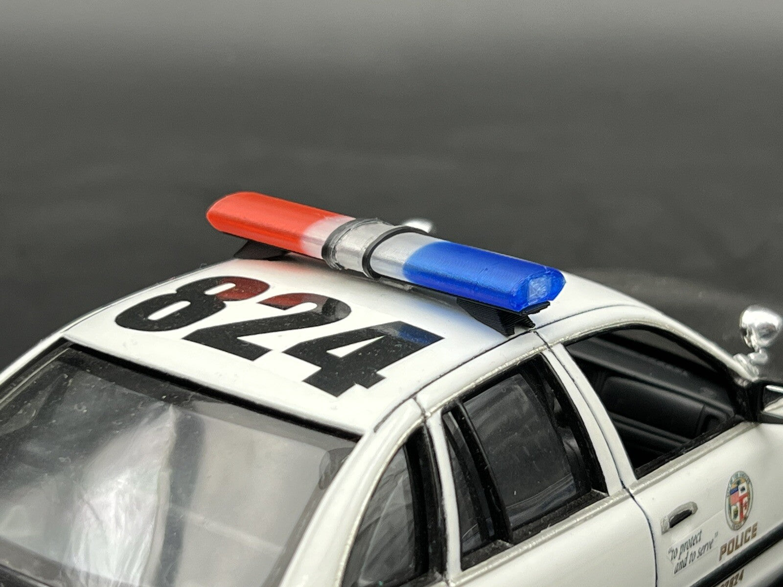 1/24 25 LED Ready Jetstrobe Jetstream Lightbar Blue Red Clear Police Sheriff4