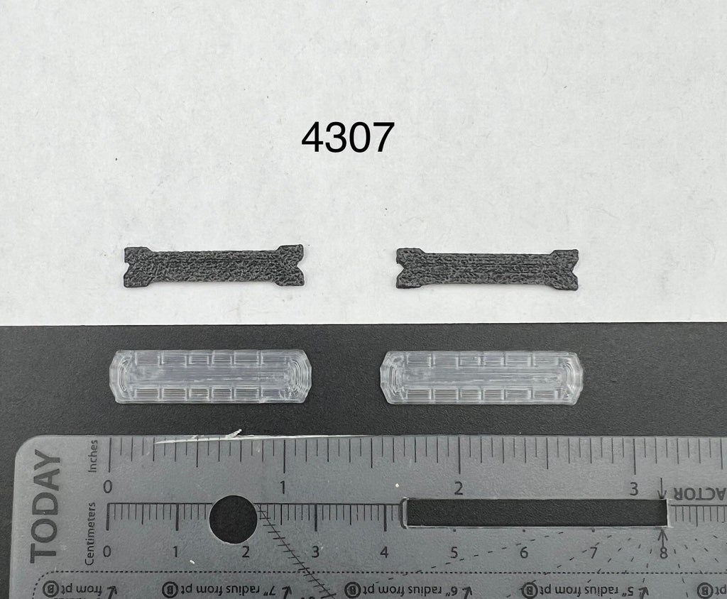 2 Pack 1/43 SUV Length Code 3 X2100 Lightbar Greenlight Police Sheriff Fire EMS0