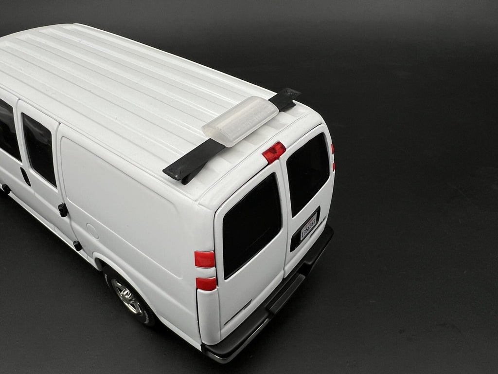 1/24 25 Jetsolaris Lightbar For NYPD Chevy Express Van New York Police Sheriff7