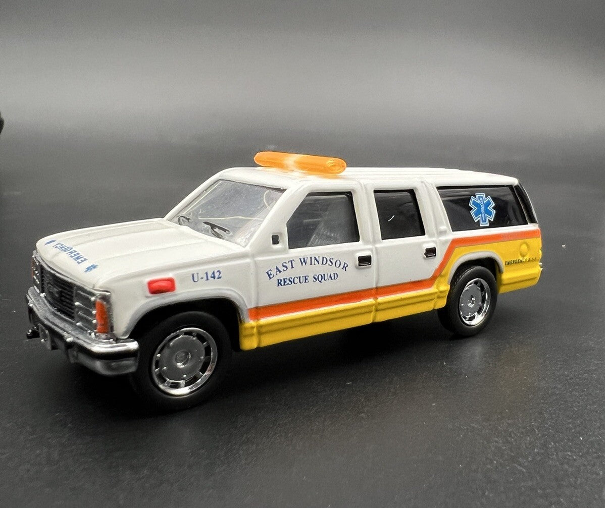 2 Pack 1/64 Amber Federal Signal Aerodynic Lightbar Greenlight Construction Work1