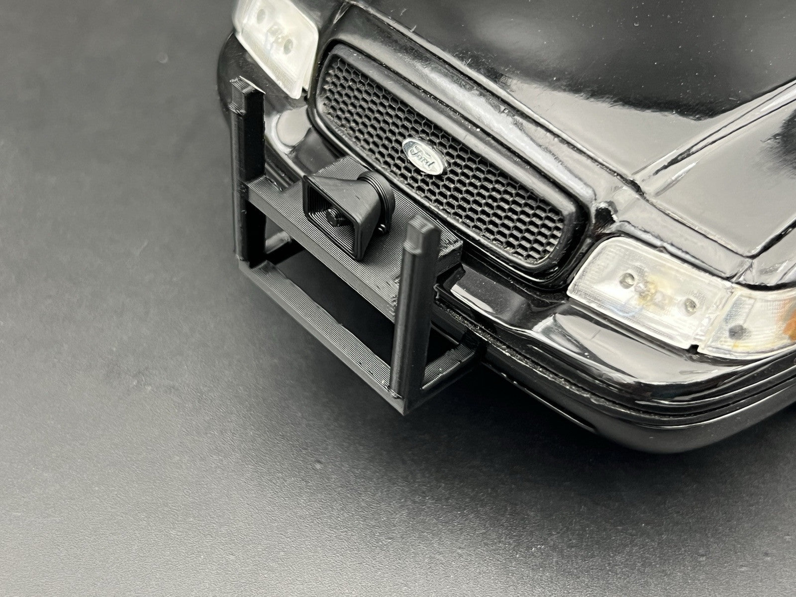 1/18 CHP Style Push Bumper For Motormax Crown Vic California Highway Patrol7