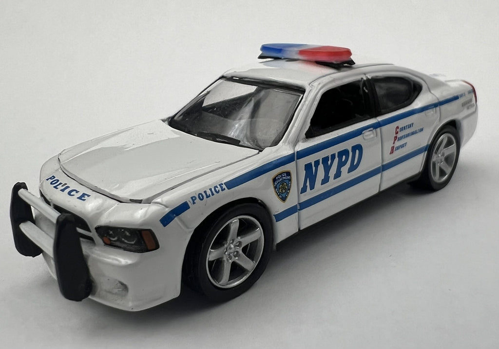 2 Pack 1/64 Blue Red Federal Signal Arjent Lightbar Greenlight Police Car8