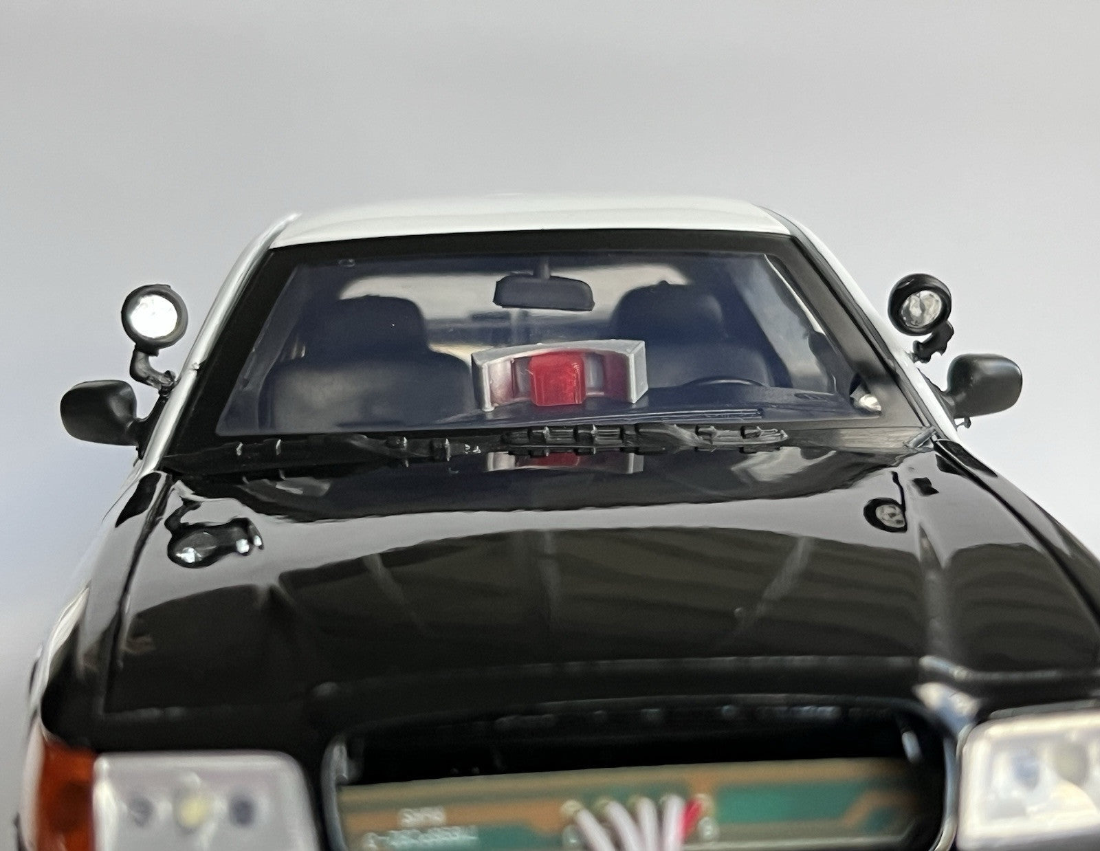 1/18 Scale Model Federal Signal fire beam Amber Red Blue Green Interior Lightbar11