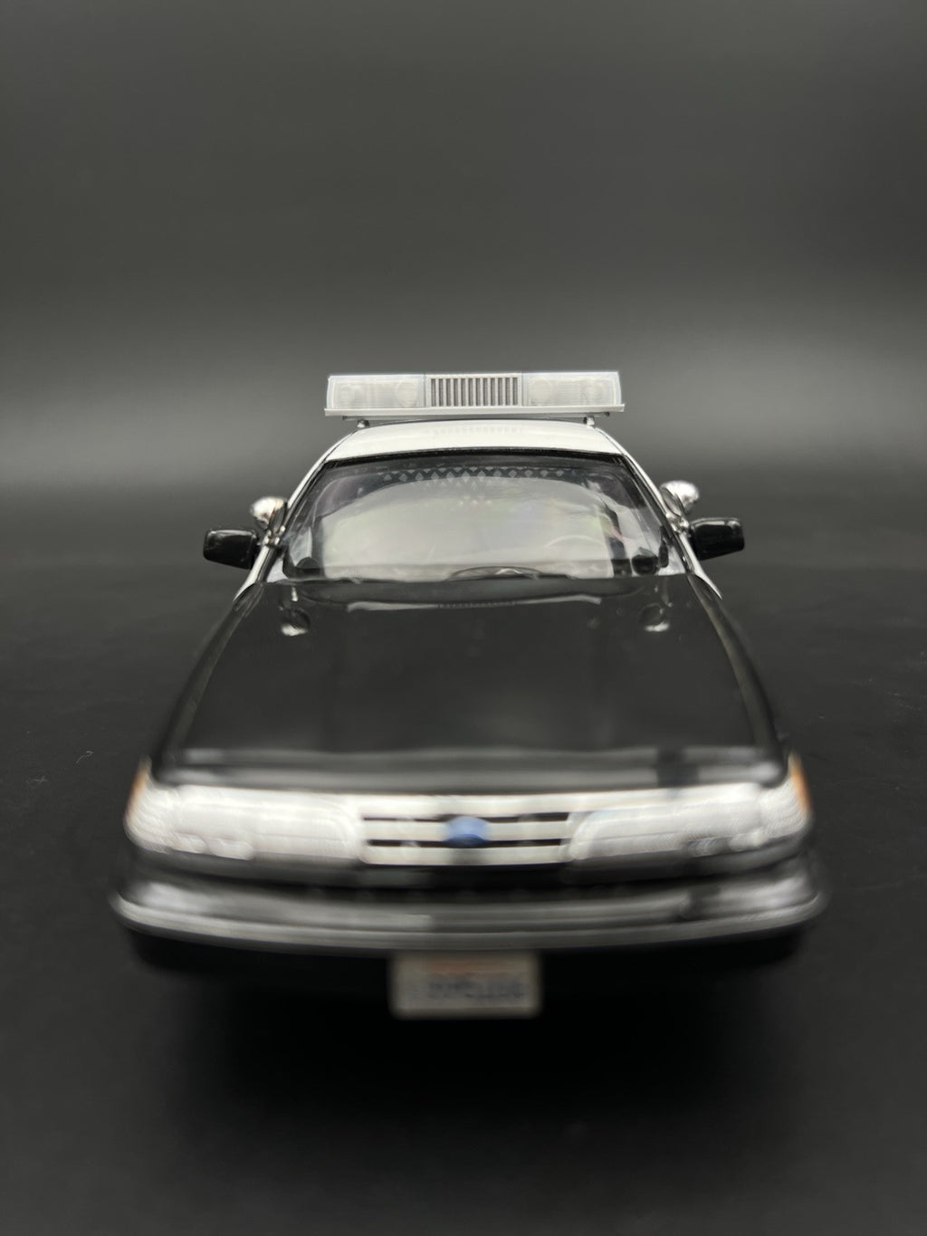 1/24 25 Clear Federal Signal Twinsonic Lightbar Police Sheriff Highway Patrol9