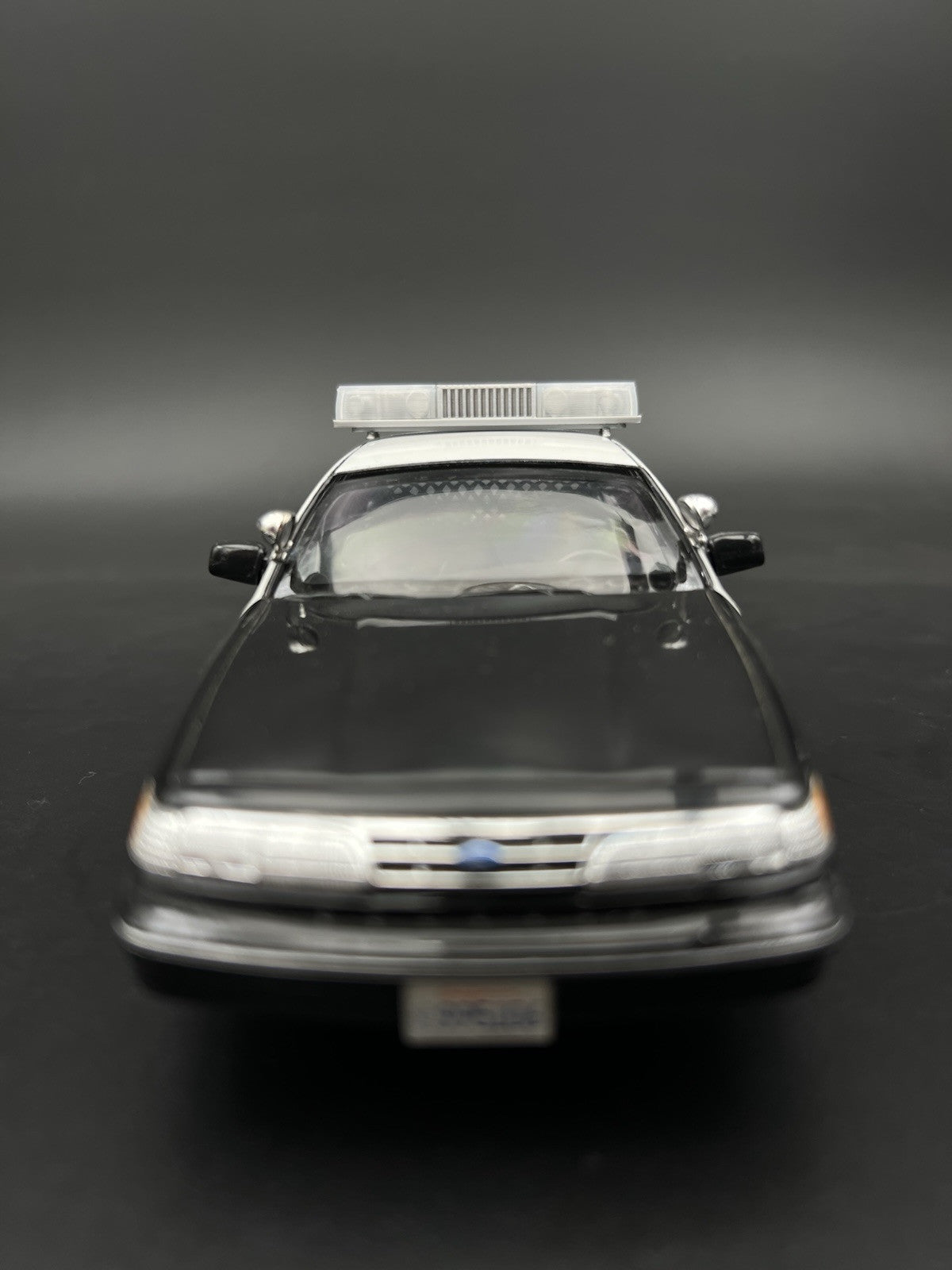 1/24 25 Clear Federal Signal Twinsonic Lightbar Police Sheriff Highway Patrol9