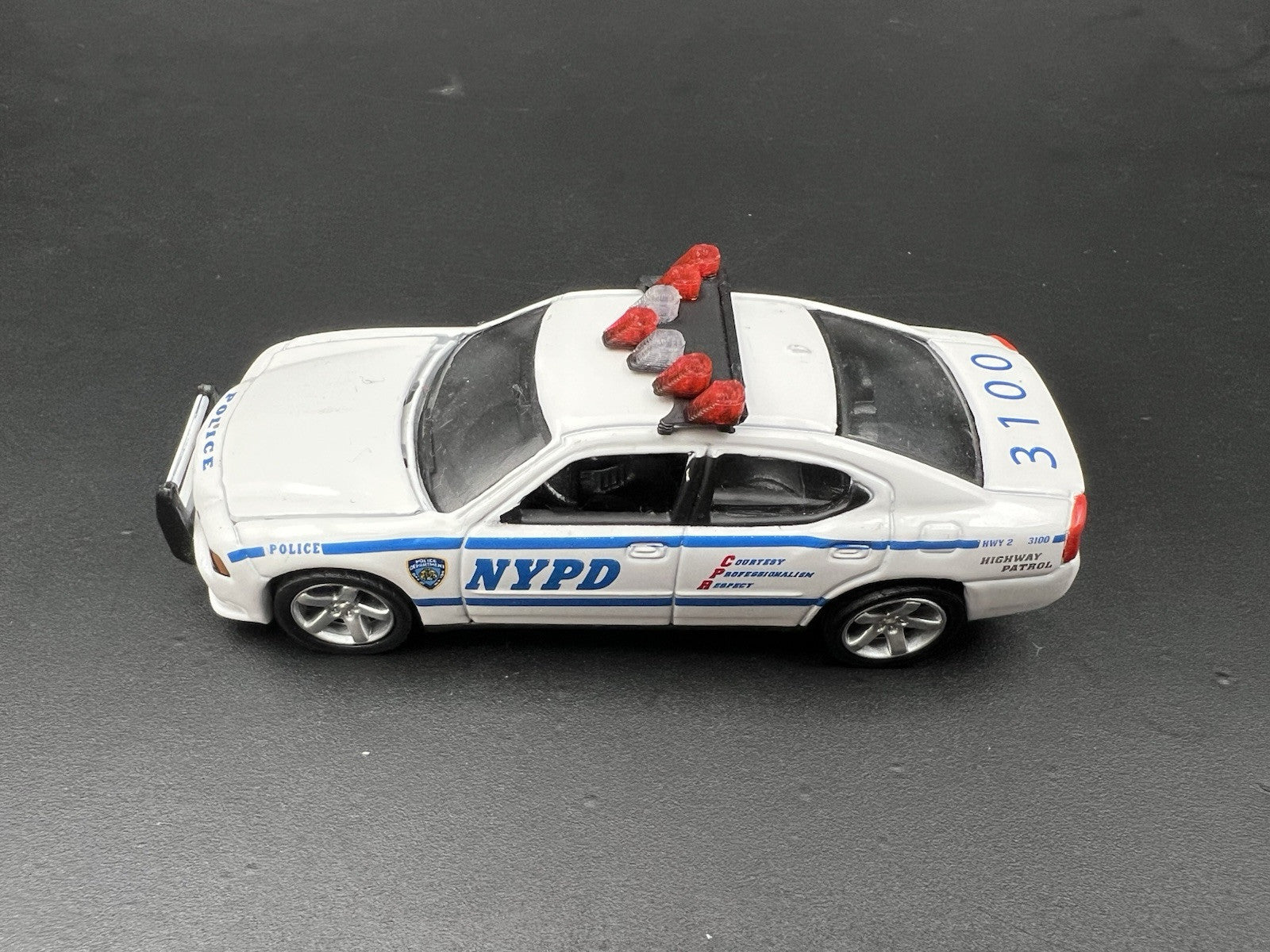 2 Pack 1/64 Red Vector Vision Lightbar Pre 2008 NYPD New York Police Sheriff6