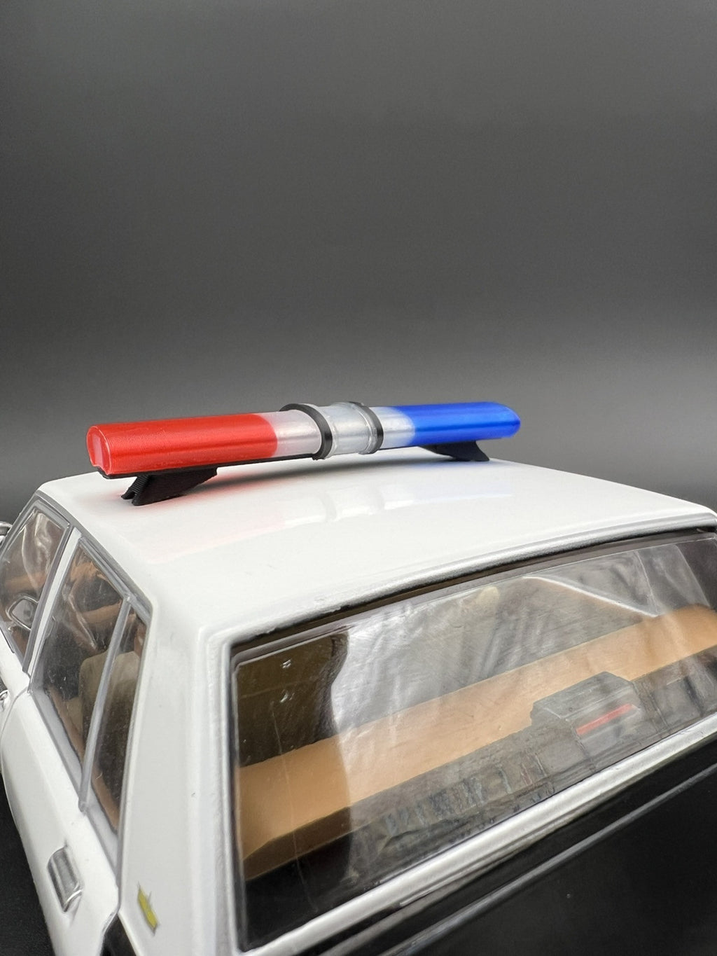 1/18 LED Ready Jetstrobe Jetstream Lightbar Blue Clear Red State Police Sheriff10