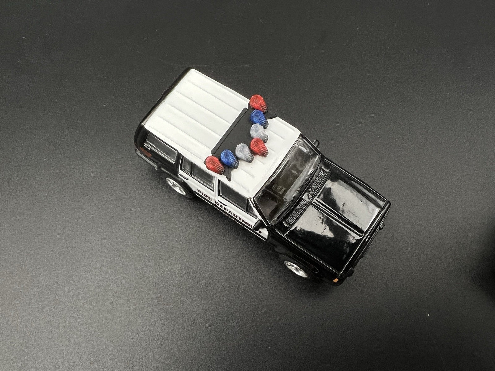 2-Pack 1/64 Scale Blue Red Vector Lightbar California Highway Patrol 6413 CHP13