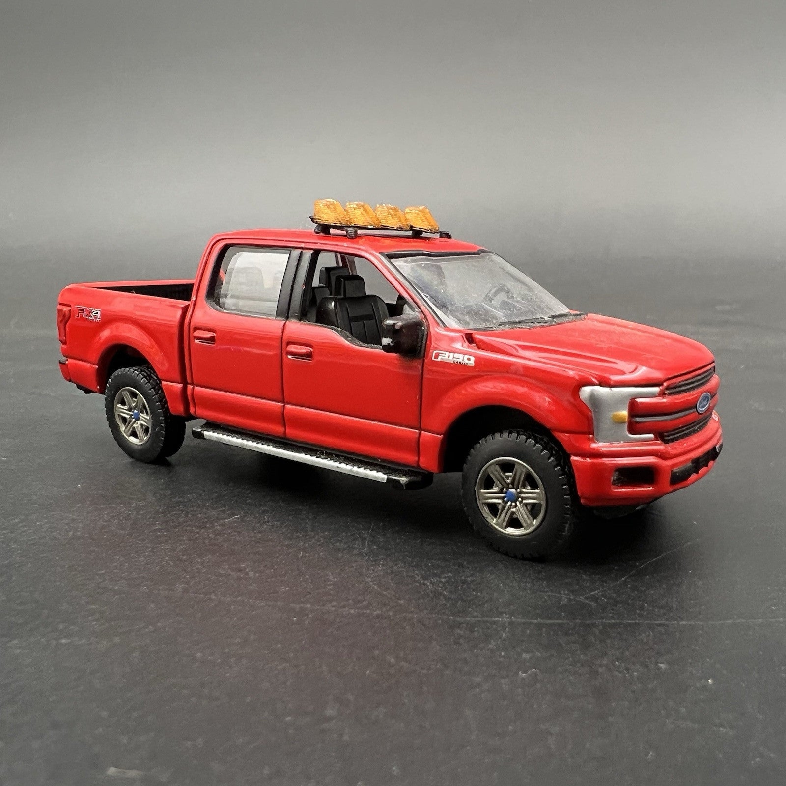 2 Pack 1/64 Vector Vision Amber Yellow Lightbar Tow Work Truck Construction10
