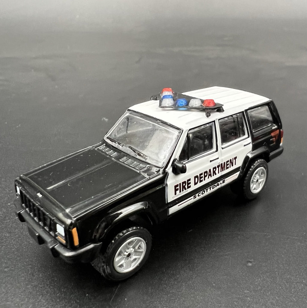 2 Pack 1/64 LVMPD Blue Red Federal Signal Vision SLR Lightbar Police Car9