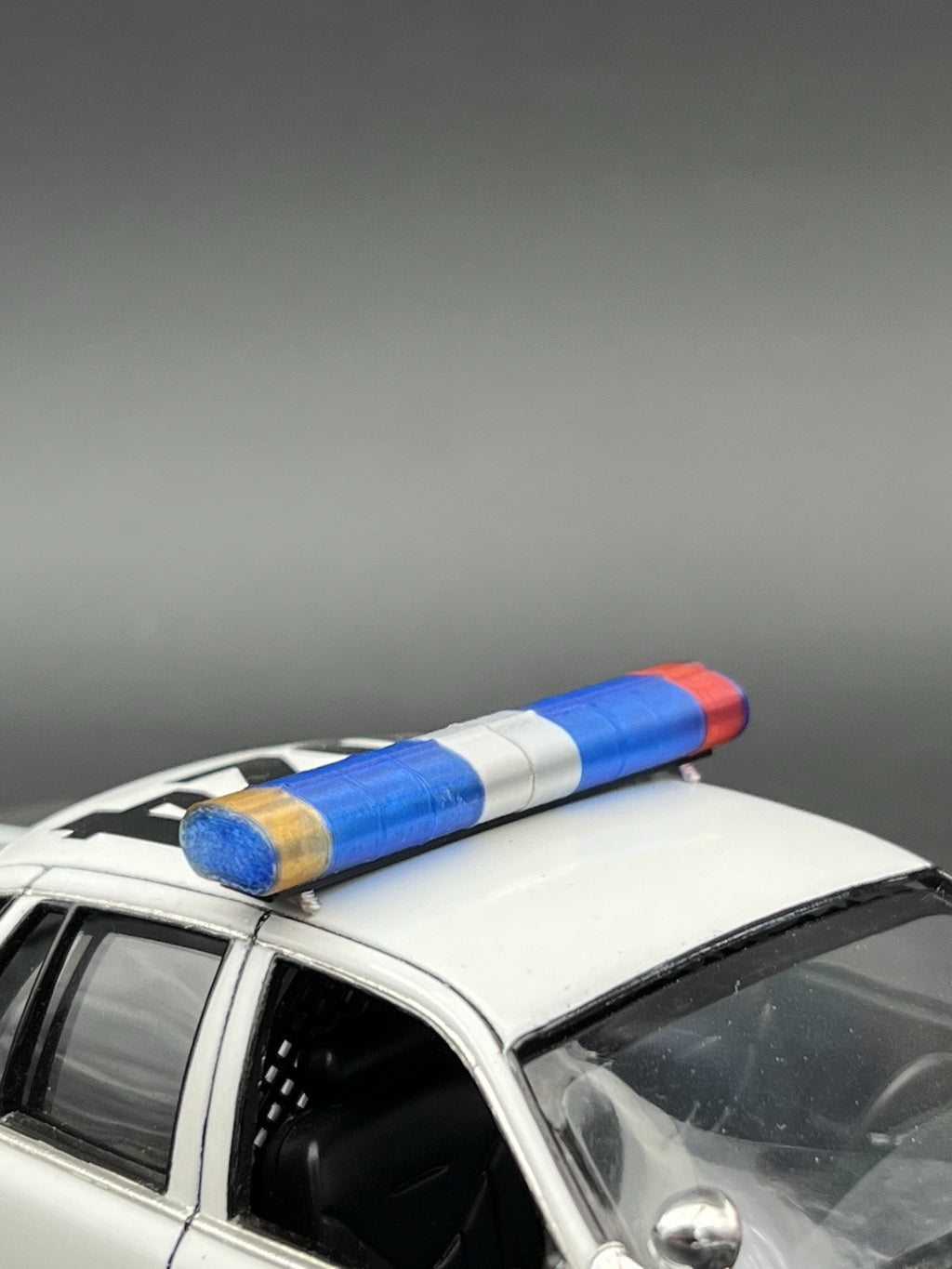 1/24 1/25 LED Ready AeroDynic Lightbar Blue West Virginia State Police WVSP3