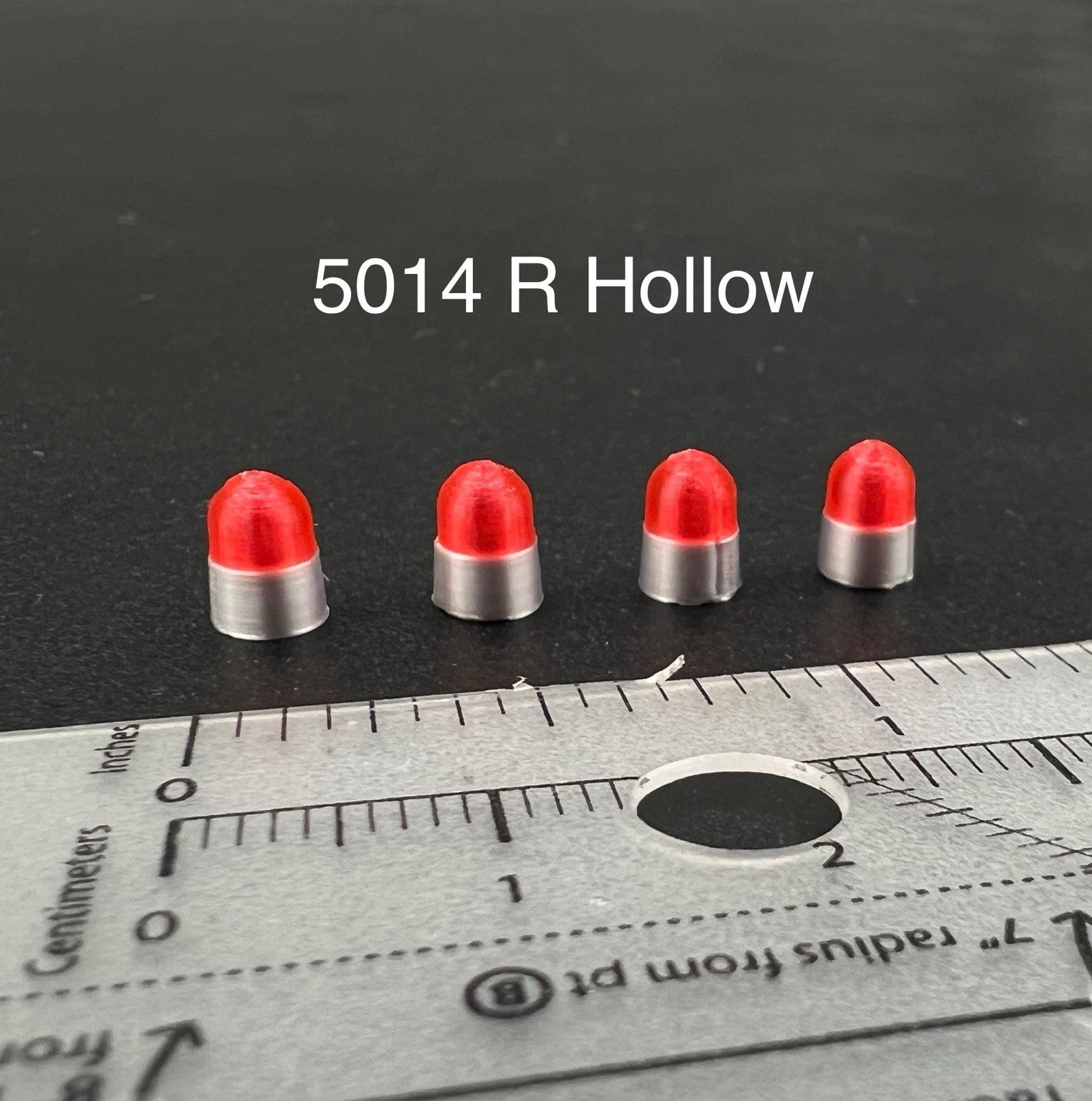 4 Pack 1/50 Vintage Red Beacon Ray Lightbar Police Sheriff State Patrol Fire EMS0