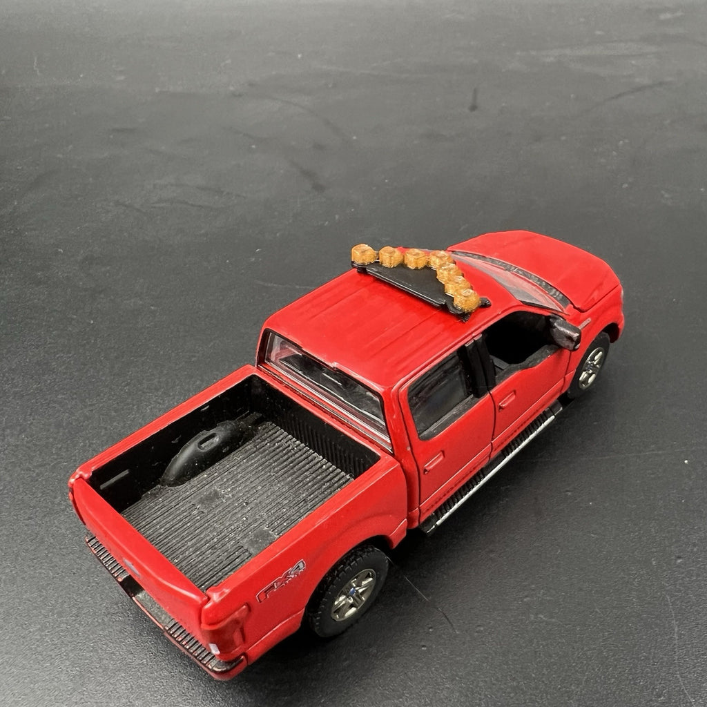 2 Pack 1/64 Vector Vision Amber Yellow Lightbar Tow Work Truck Construction8