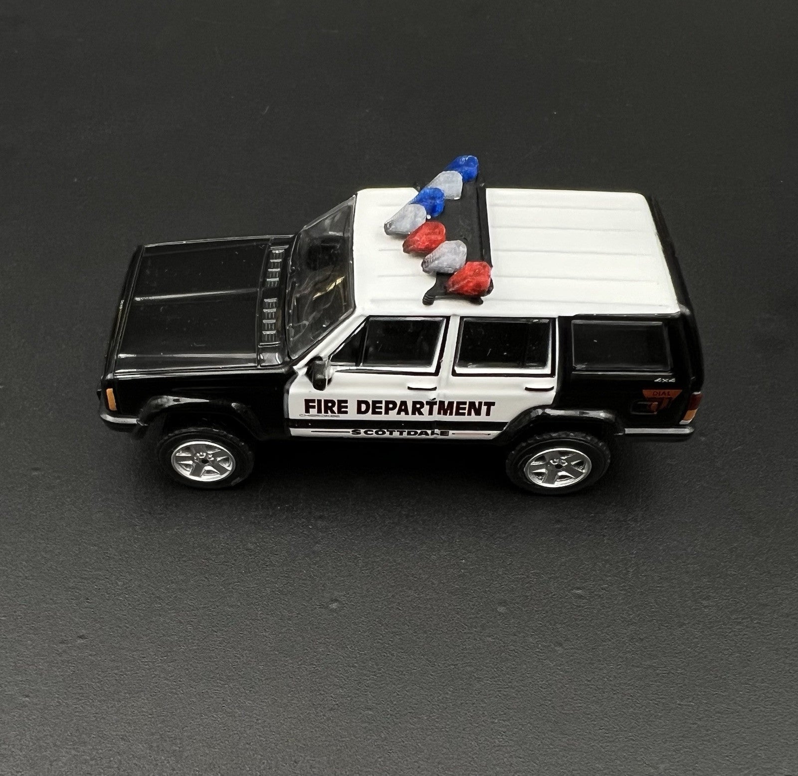 2 Pack 1/64 Blue Red Vector Vision Lightbar Police Sheriff Fire State Patrol4