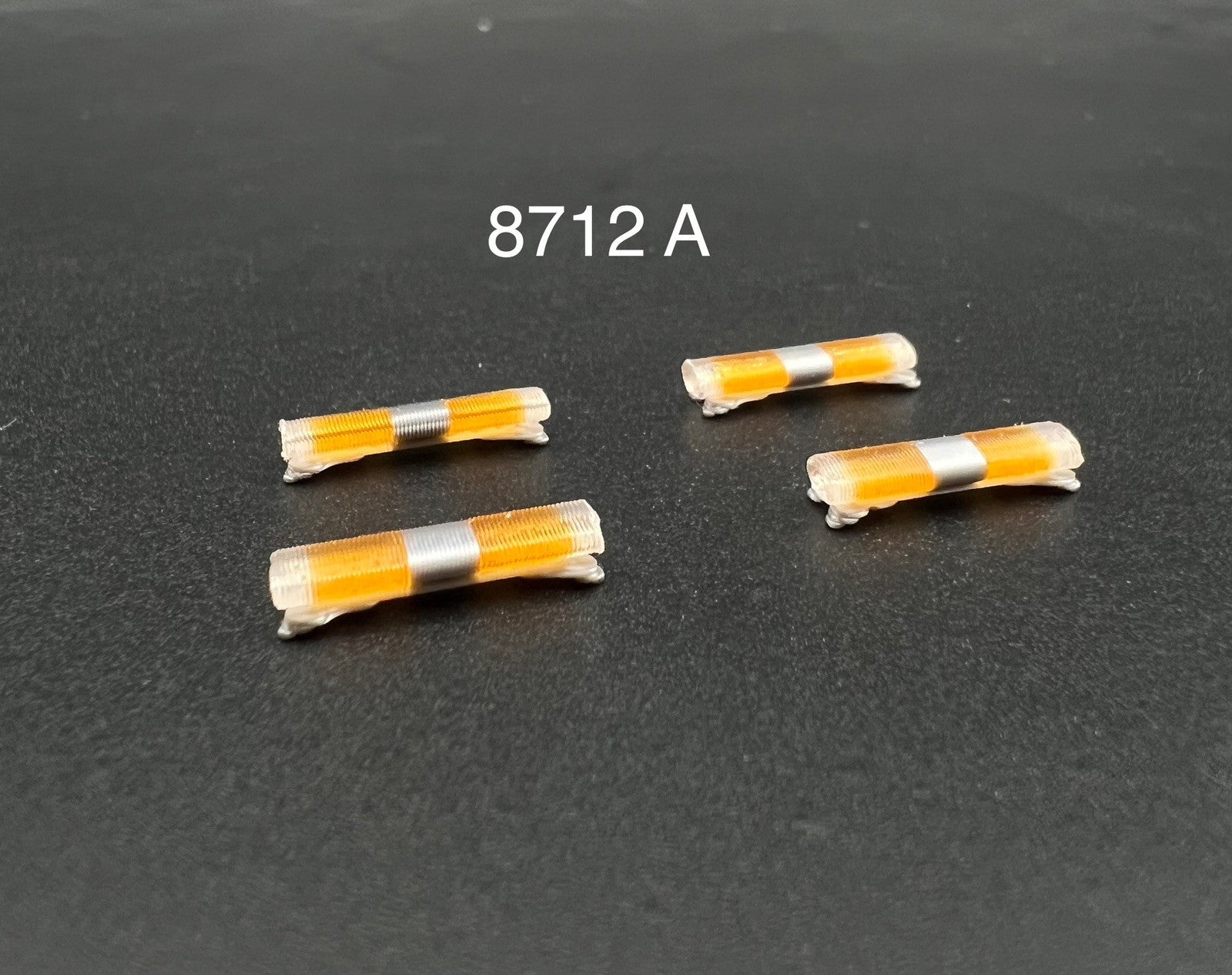 4 Pack 1/87 Amber Federal Signal Aerodynic Lightbar Work Truck Tow Security0