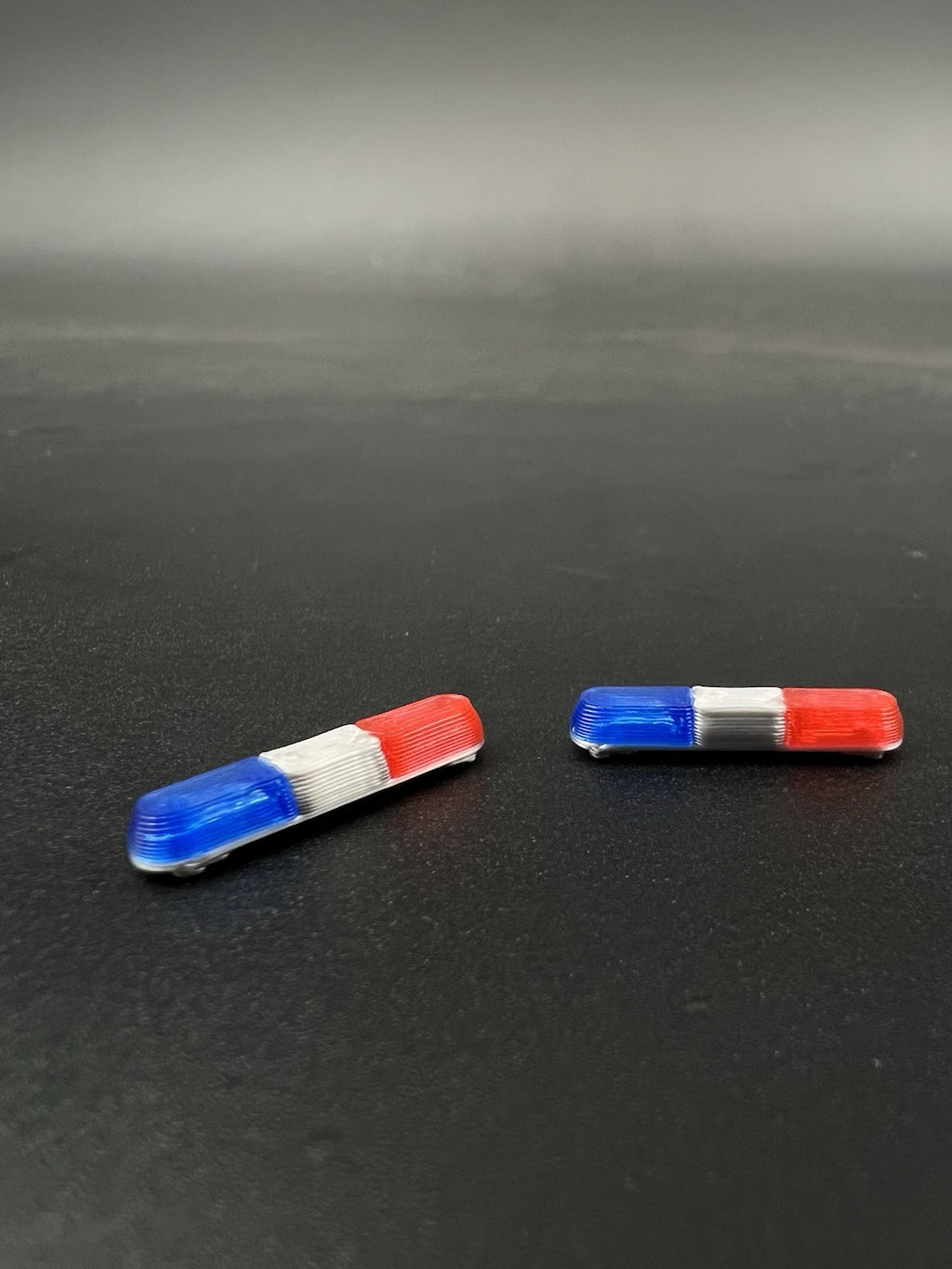 2 Pack 1/64 80H 90H 8000 Lightbar Blue Red Fire EMS Police Sheriff Car Truck6