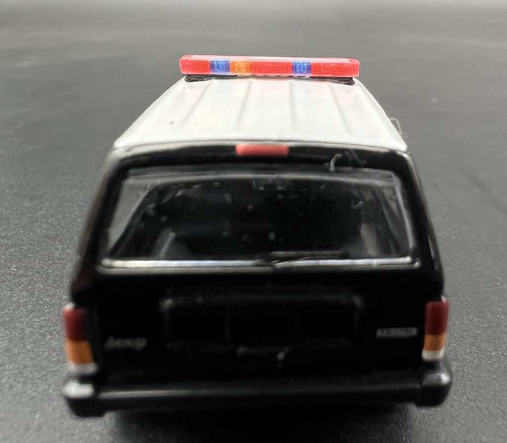 2-Pack 1/64 Scale Model Whelen Edge Lightbar Red New York State Police 6409 NYSP5
