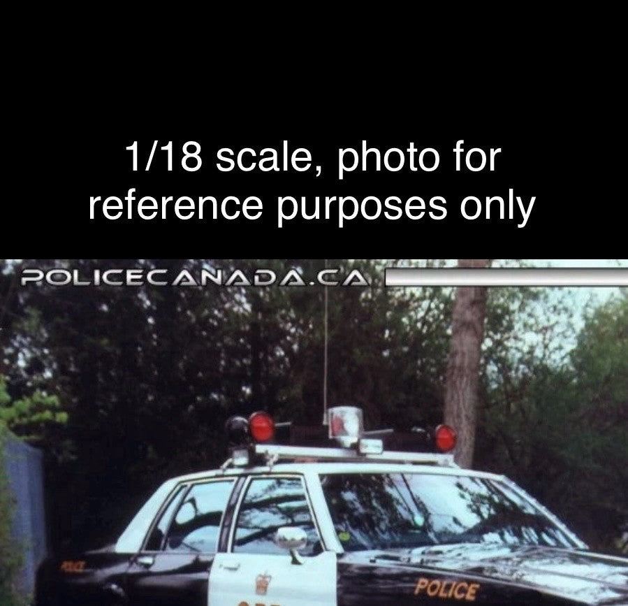 1/18 Dominion Lightbar Red Clear Ontario Provincial Police OPP Style Canada22