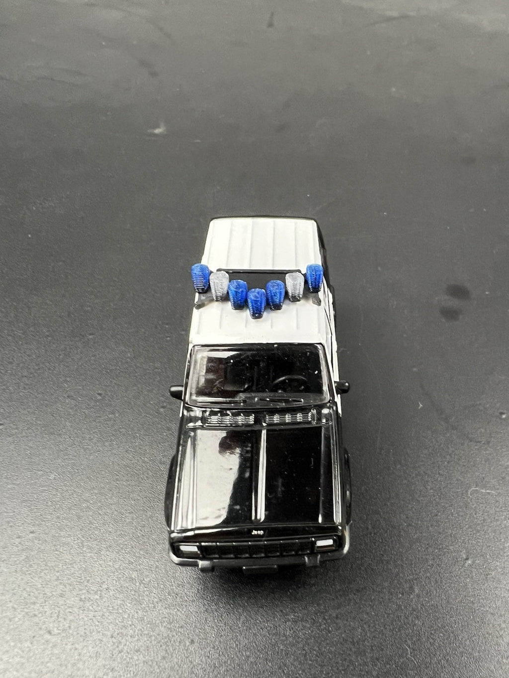 2 Pack 1/64 Blue Vector Vision Lightbar FHP Florida Highway Patrol State Police5