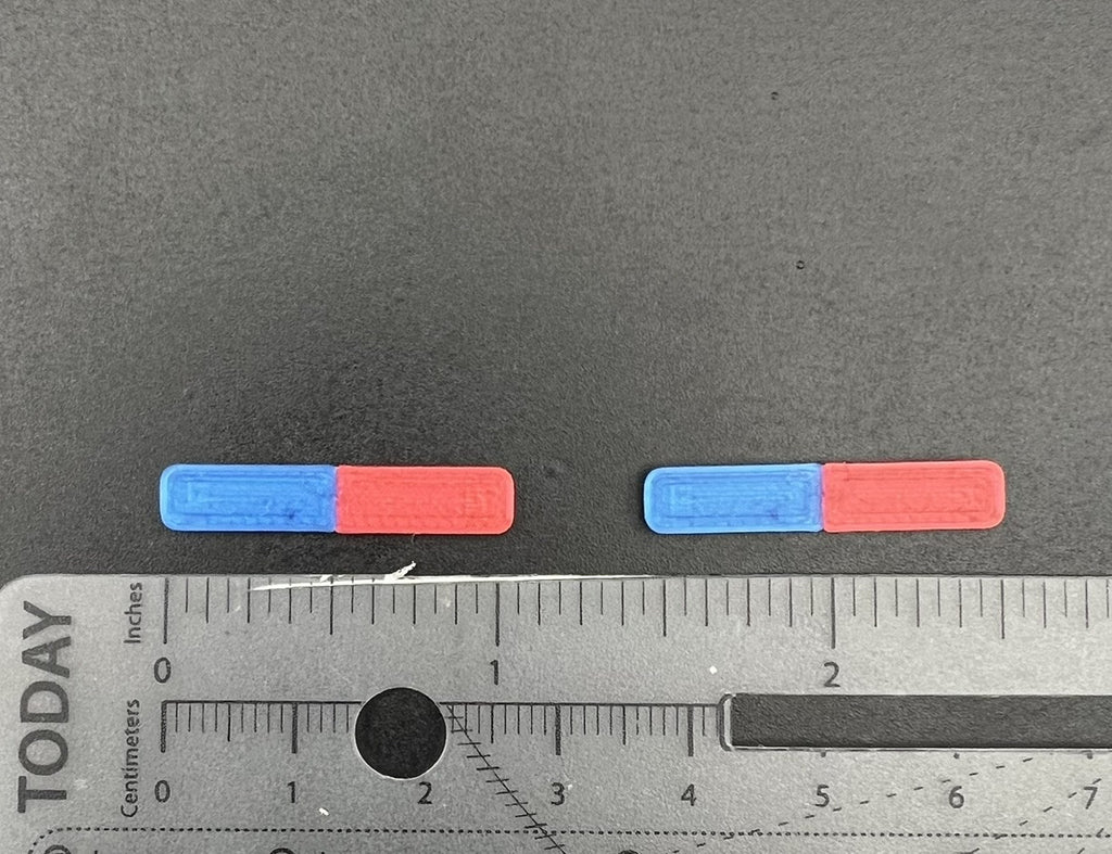 2 Pack 1/64 Whelen Long Blue Red Lightbar Code 3 Fire DCP Tow Truck Trailers1