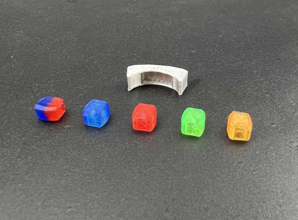 1/24 25 Scale Federal Signal fire beam Amber Red Blue Green Interior Lightbar3