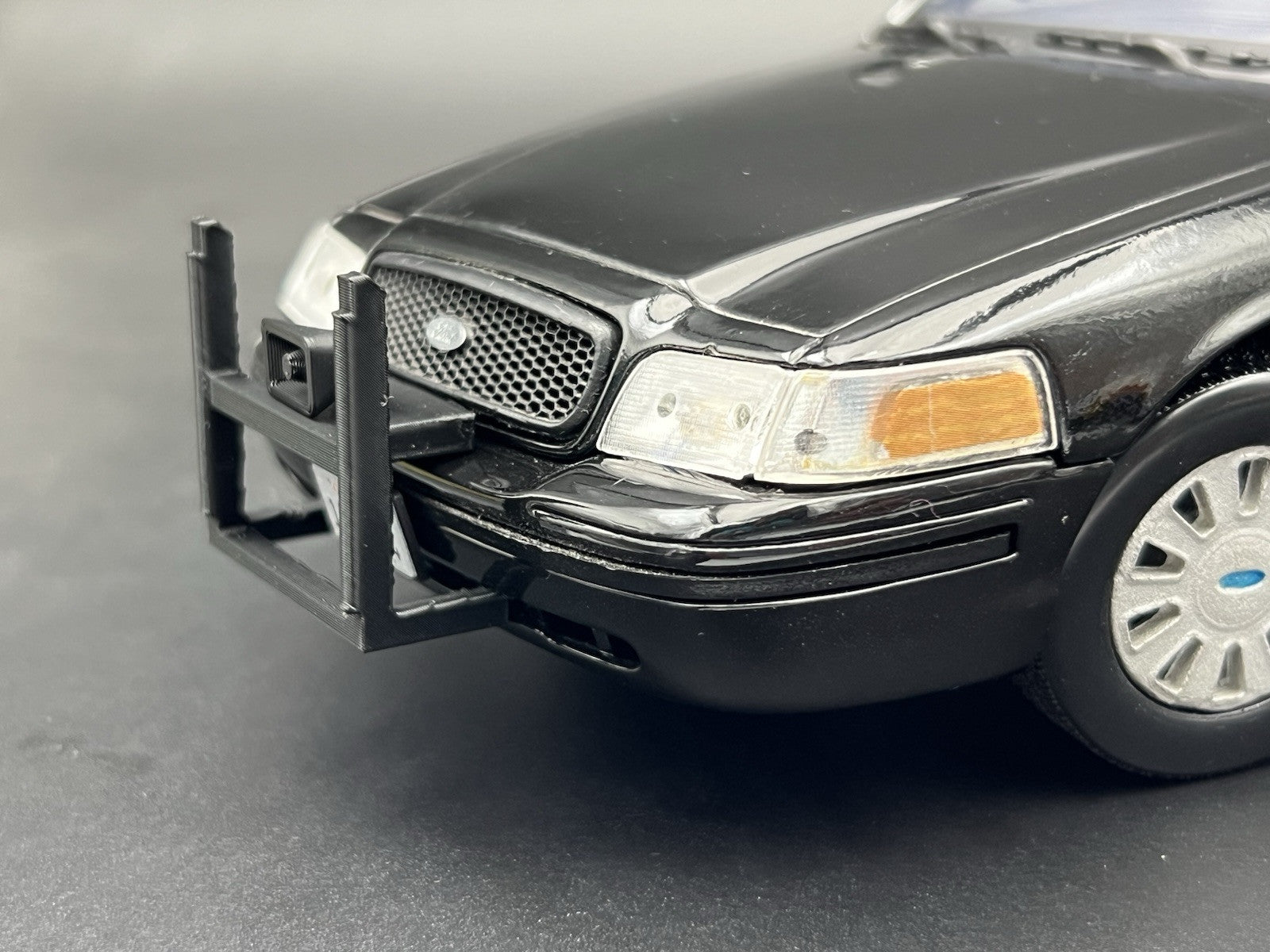 2-pack 1/64 Scale CHP Push Bumper Crown Vic California Highway Patrol 64554