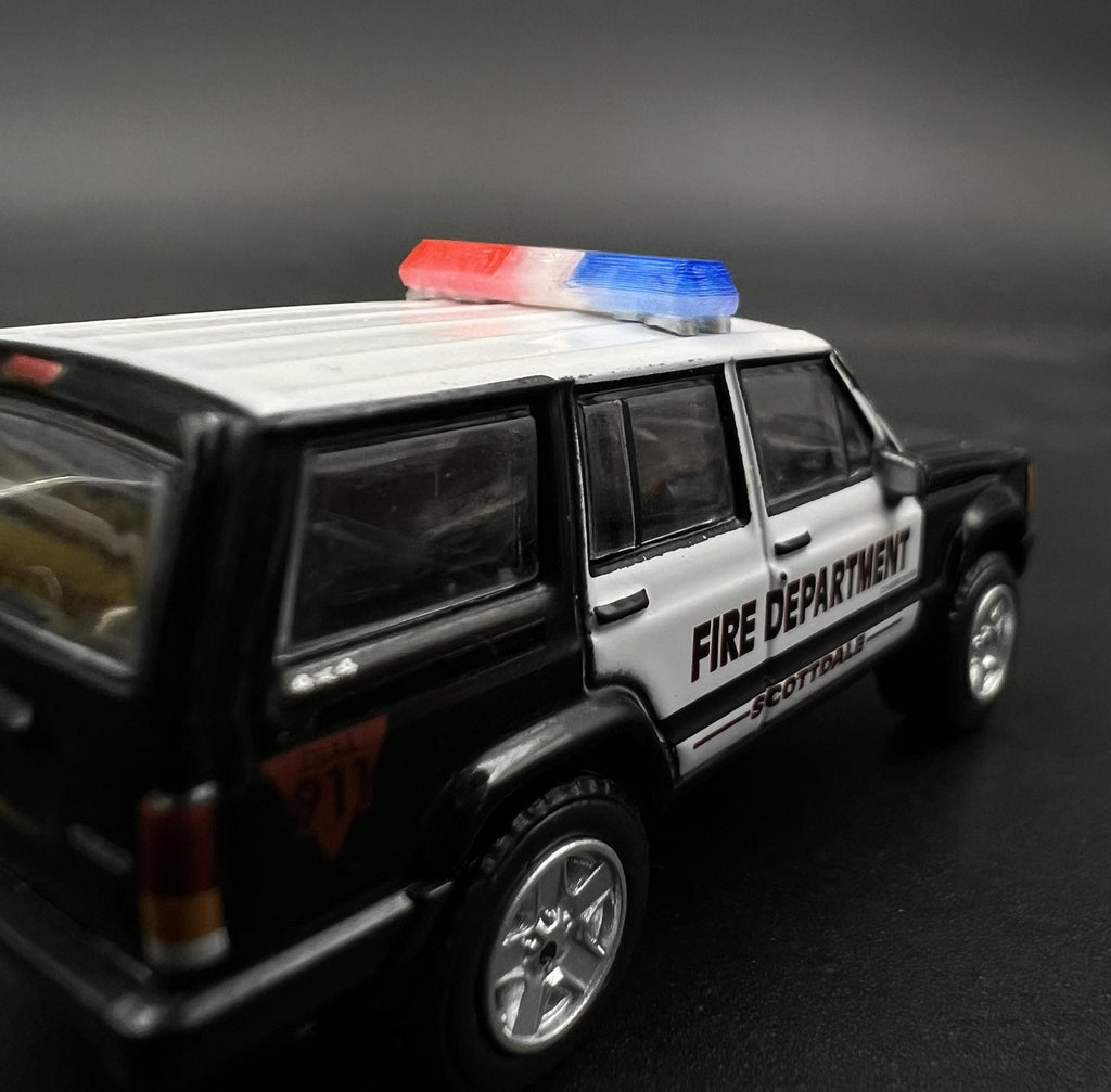 2 Pack 1/64 Code 3 MX7000 Blue Red Lightbar Greenlight Police Sheriff Patrol10