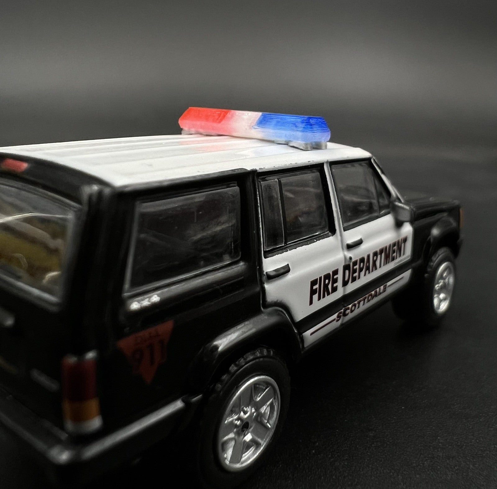2 Pack 1/64 Code 3 MX7000 Blue Red Lightbar Greenlight Police Sheriff Patrol10