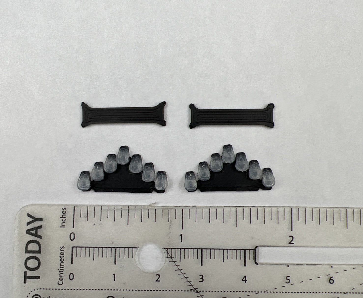 2 Pack 1/64 Federal Signal Old Vector Vision Lightbar For Greenlight Police Cars2