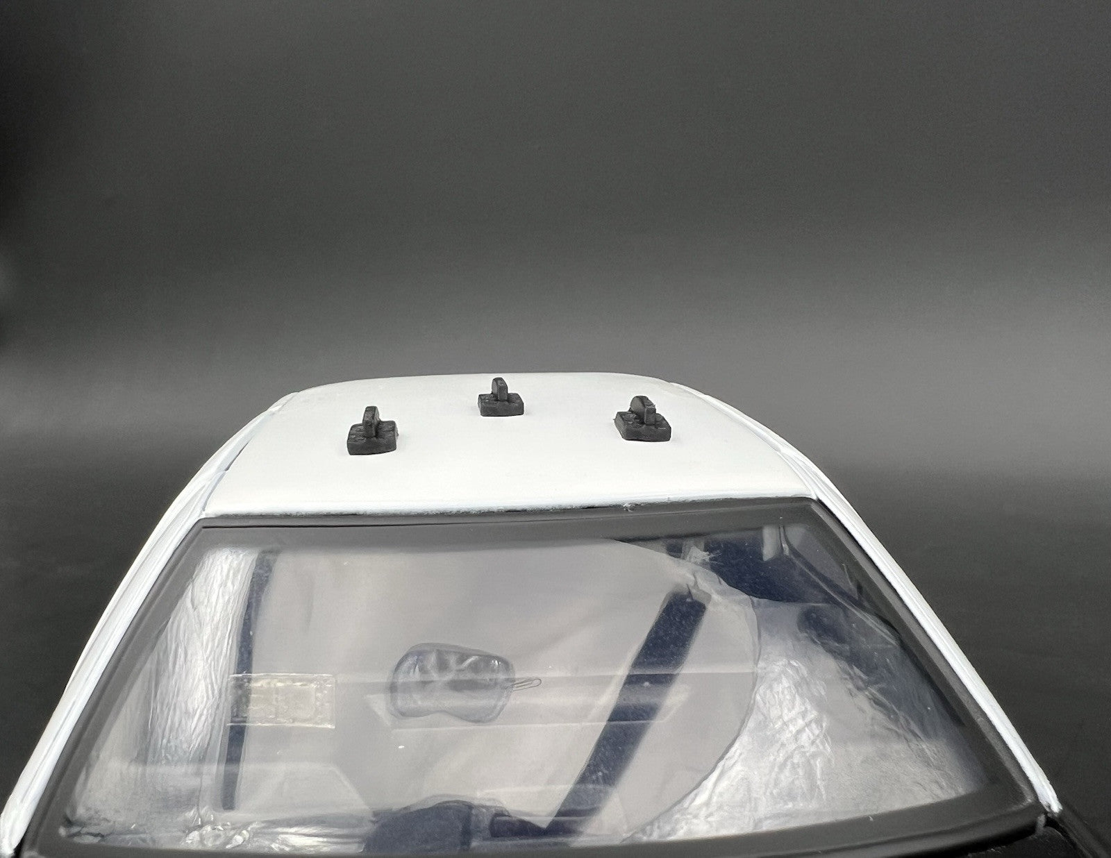 3-Pack 1/24 25 Scale Model Shark Fin Antenna LAPD Style Los Angeles Police 24314