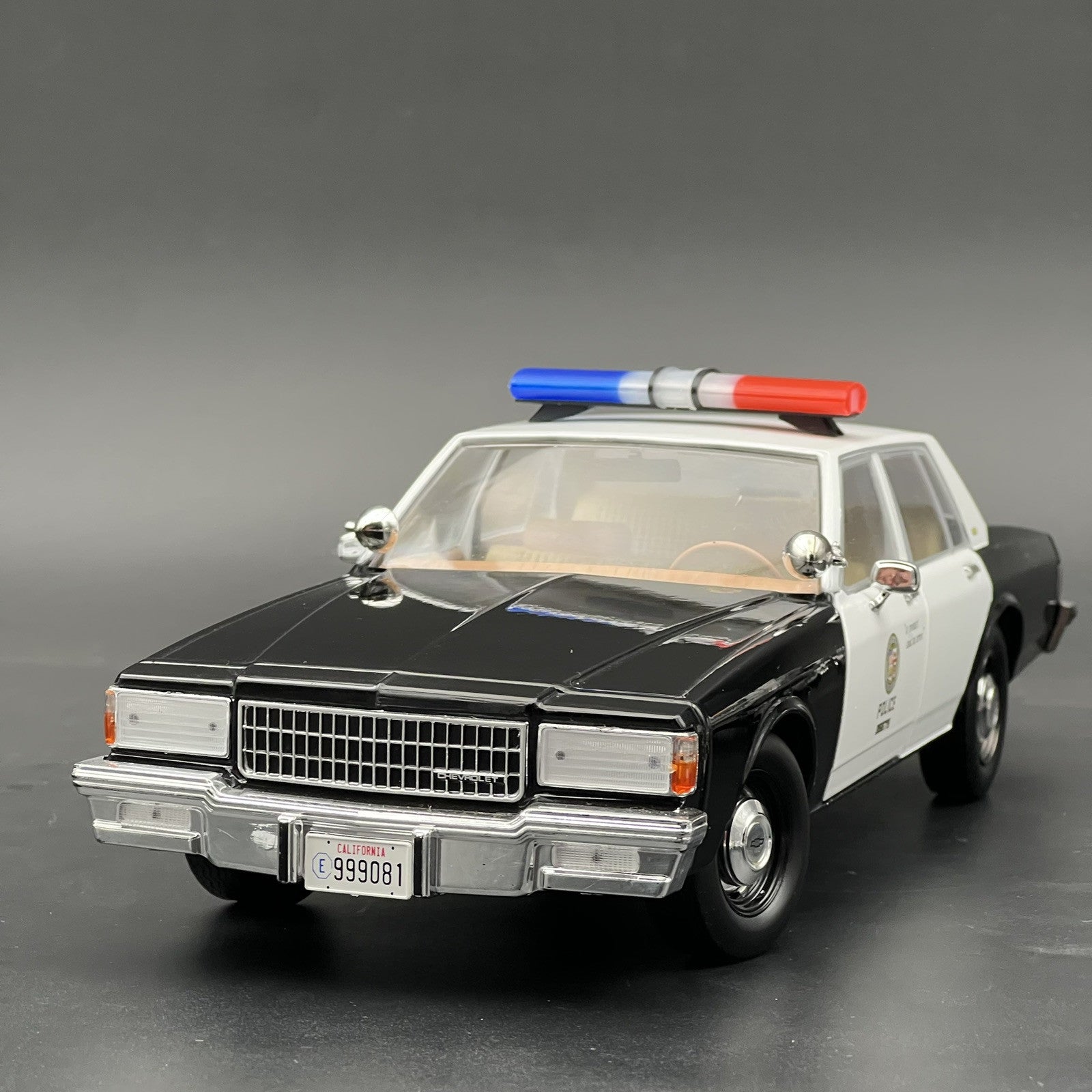 1/18 LED Ready Jetstrobe Jetstream Lightbar Blue Clear Red State Police Sheriff3
