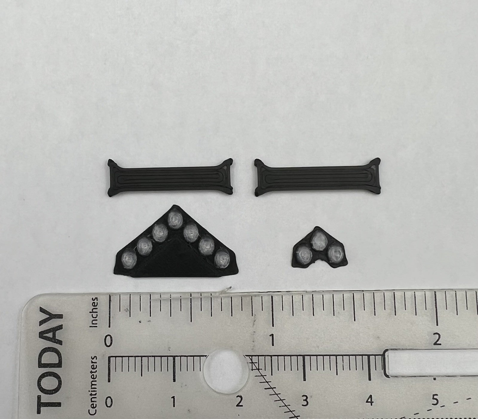 2 Pack 1/64 Federal Signal Vector Vision SLR Lightbar For Greenlight Police Cars1