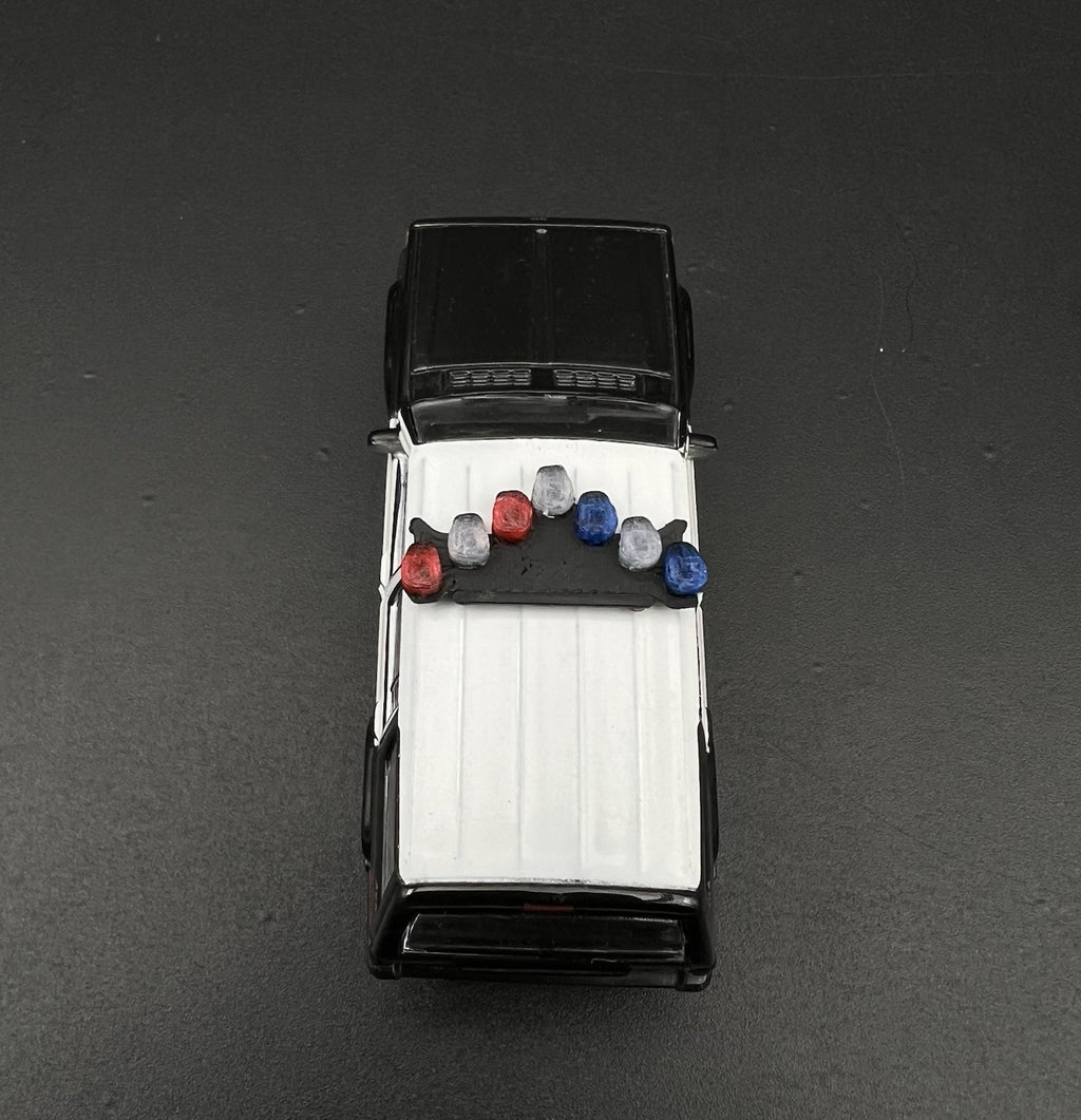 2 Pack 1/64 Blue Red Vector Vision Lightbar Police Sheriff Fire State Patrol6