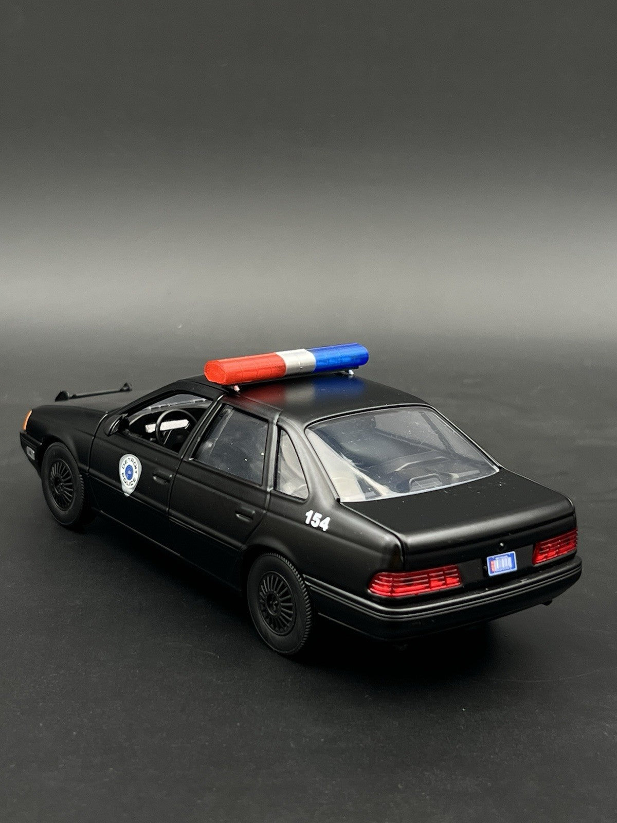 1/24 25 AeroDynic Lightbar Dukes Of Hazzard Sheriff Blue Red Police CHP LAPD12