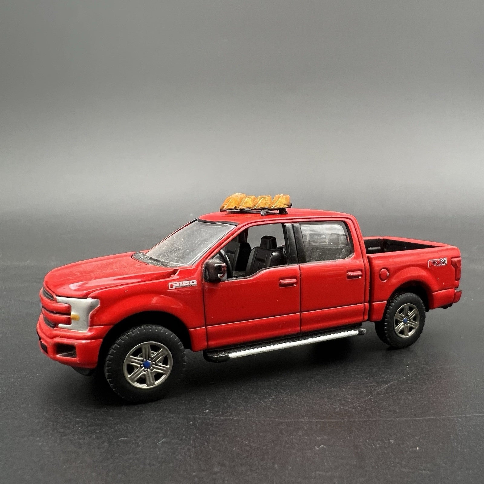 2 Pack 1/64 Vector Vision Amber Yellow Lightbar Tow Work Truck Construction12