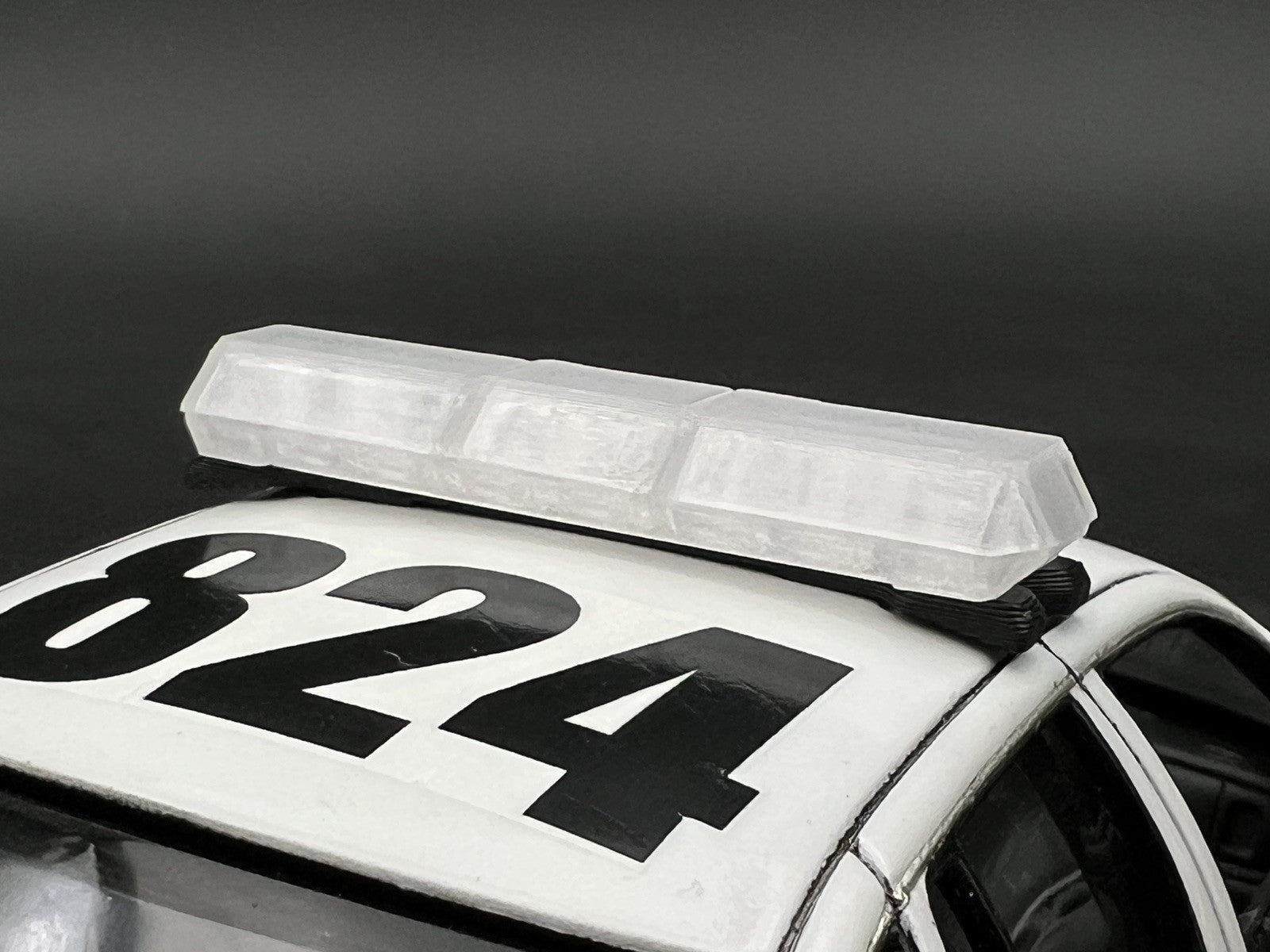 1/24 25 Scale Clear Code 3 MX7000 Lightbar LAPD LASD Sheriff Police6